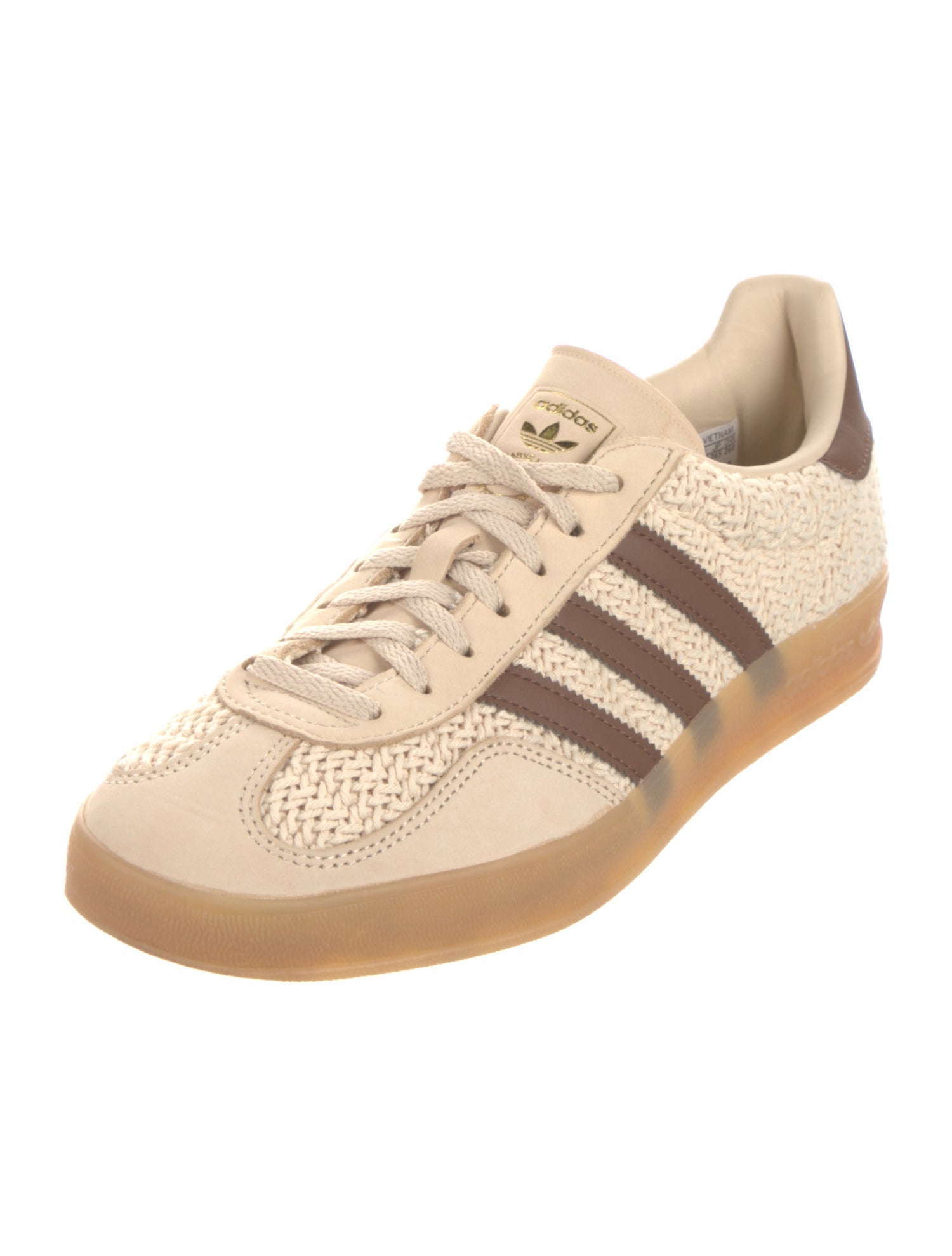 Adidas Leather Printed Sneakers