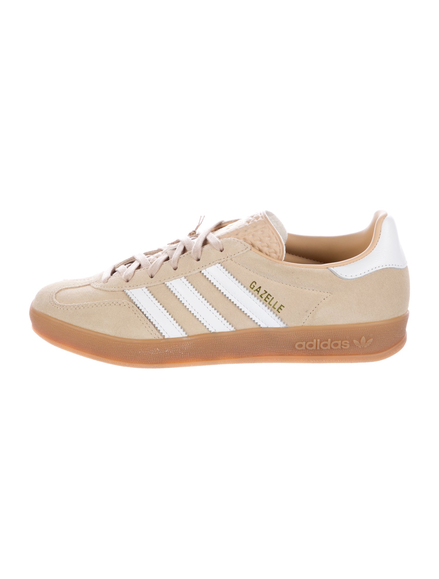Adidas Suede Leather Trim Embellishment Sneakers