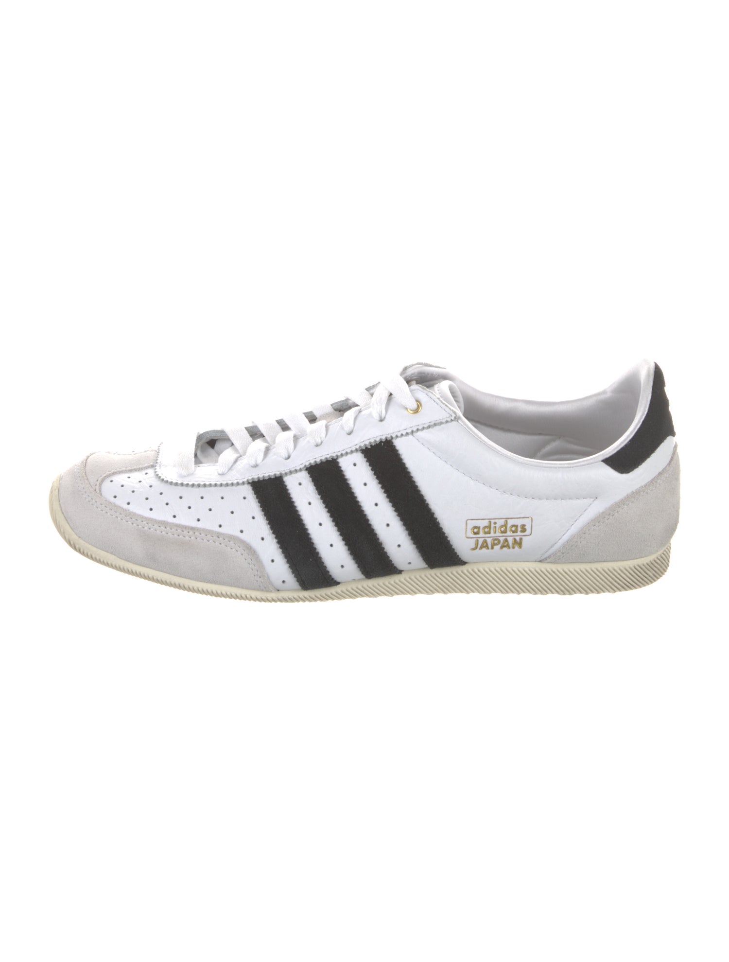 Adidas Leather Colorblock Pattern Sneakers