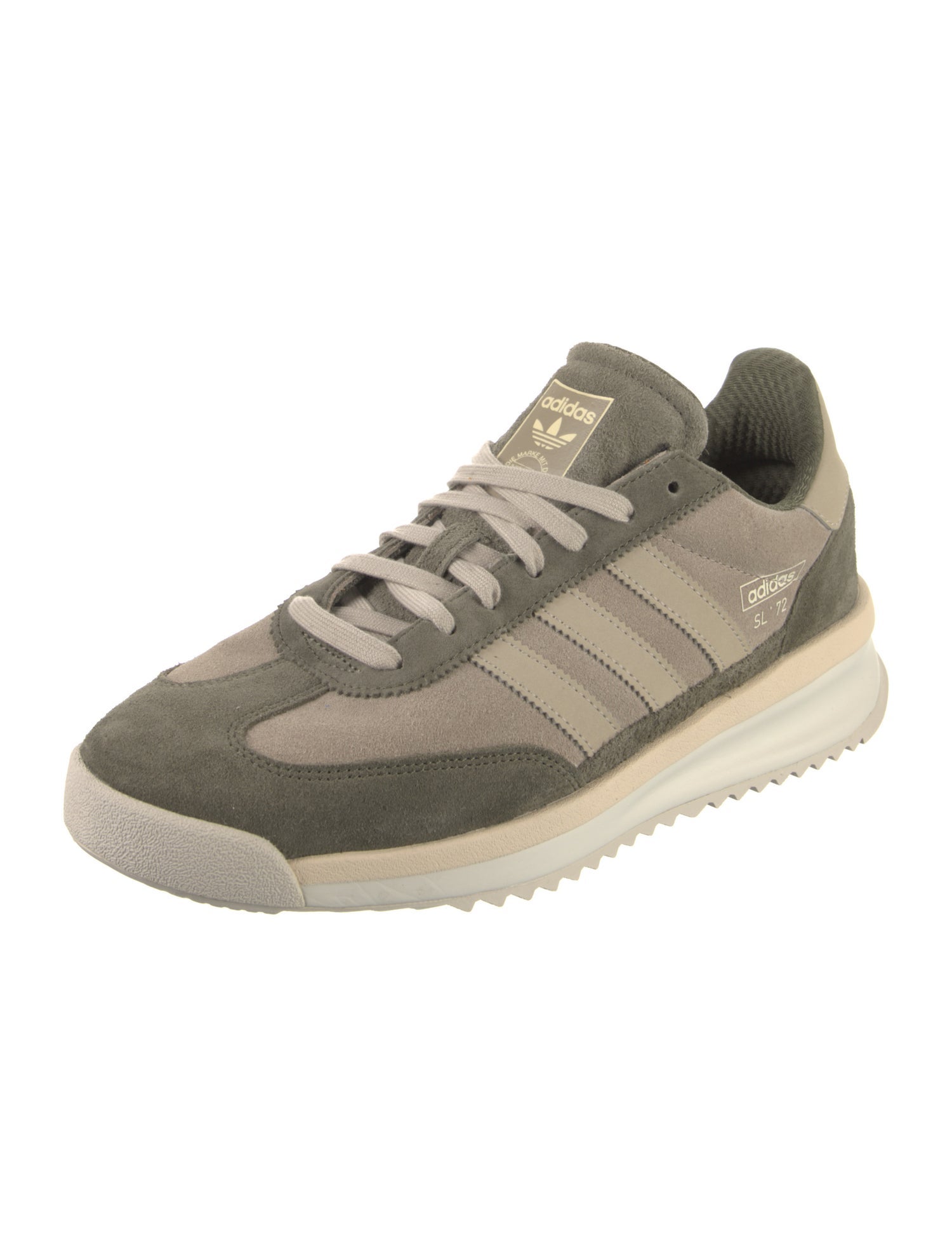 Adidas Suede Colorblock Pattern Athletic Sneakers