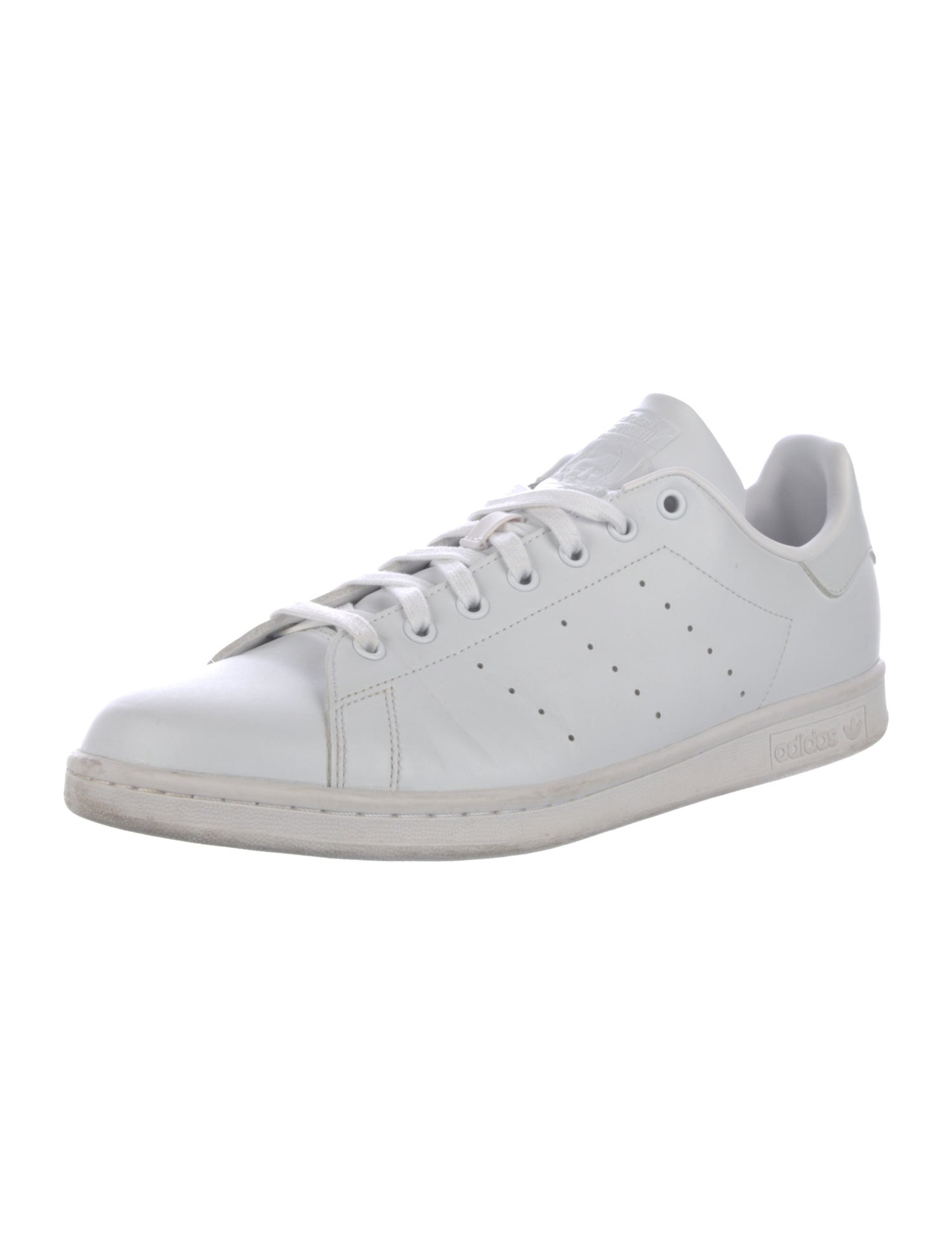 Adidas Leather Lasercut Accents Sneakers