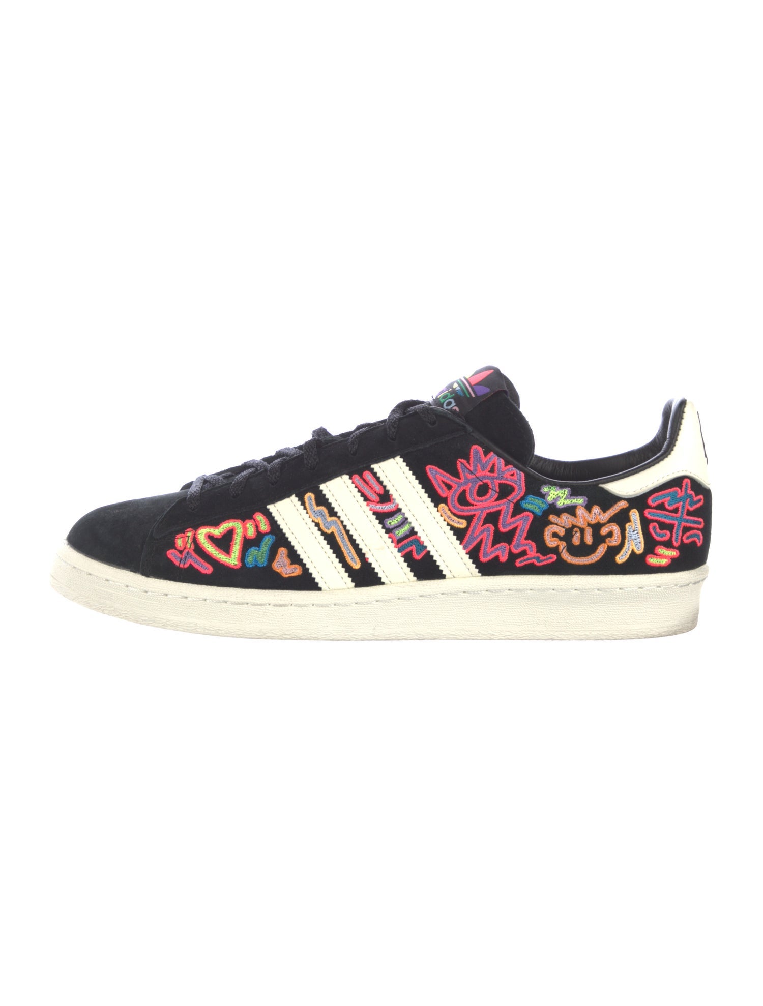 Adidas Suede Printed Sneakers