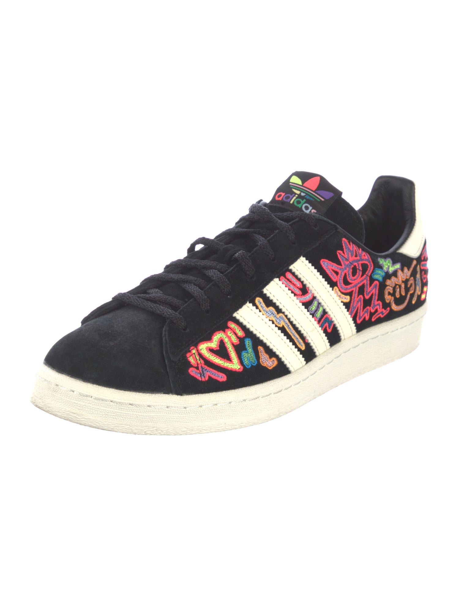 Adidas Suede Printed Sneakers