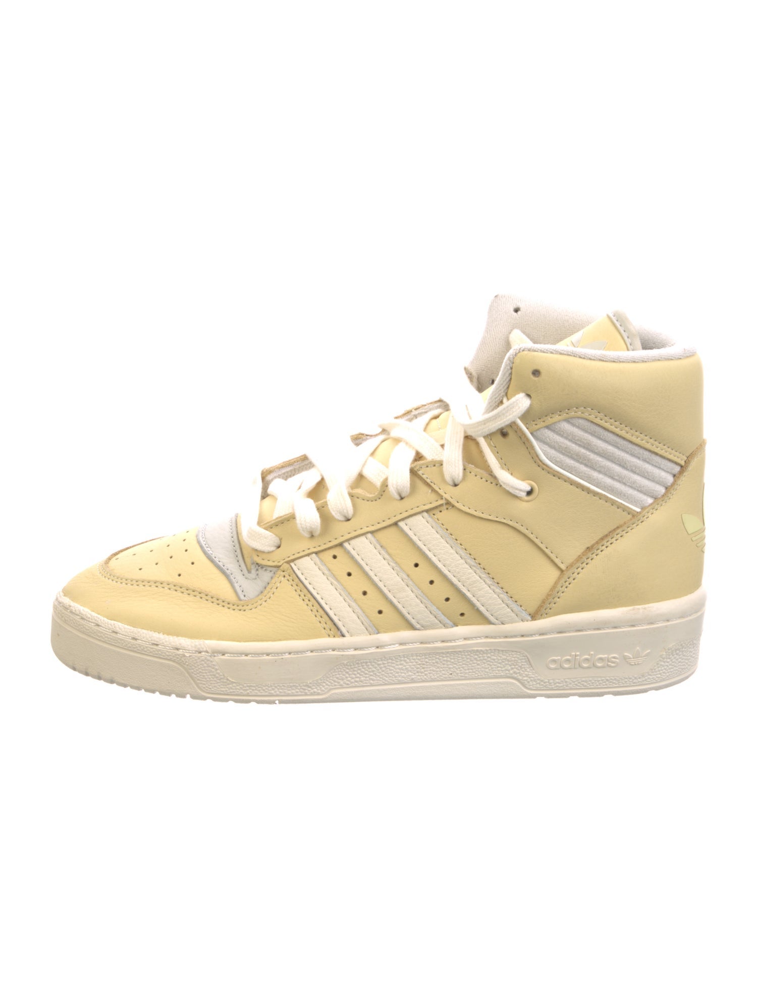 Adidas Leather Leather Trim Embellishment Sneakers