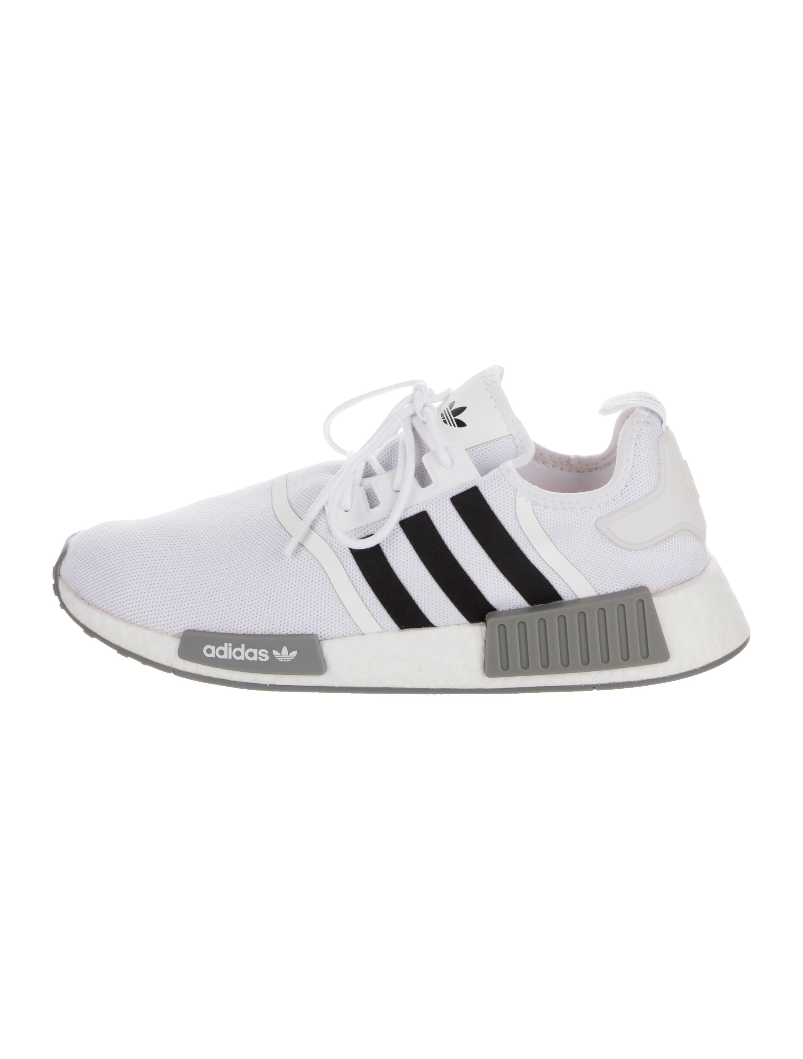 Adidas Mesh Striped Athletic Sneakers