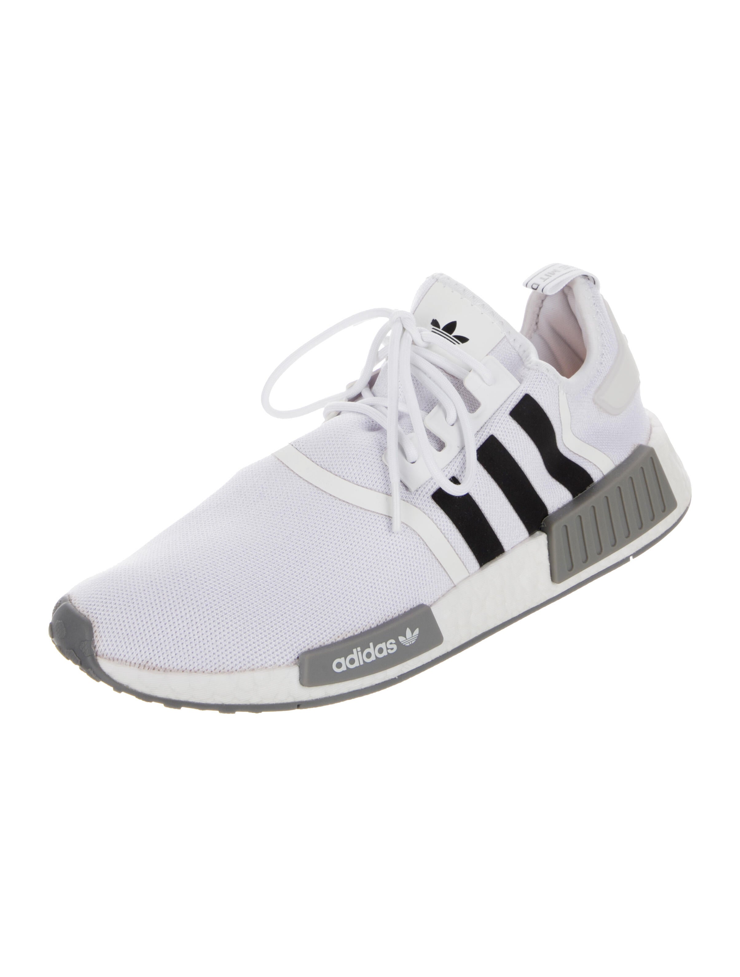 Adidas Mesh Striped Athletic Sneakers
