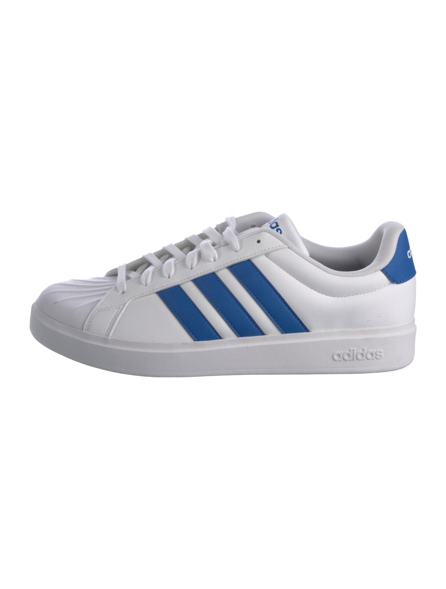 Adidas Leather Striped Sneakers