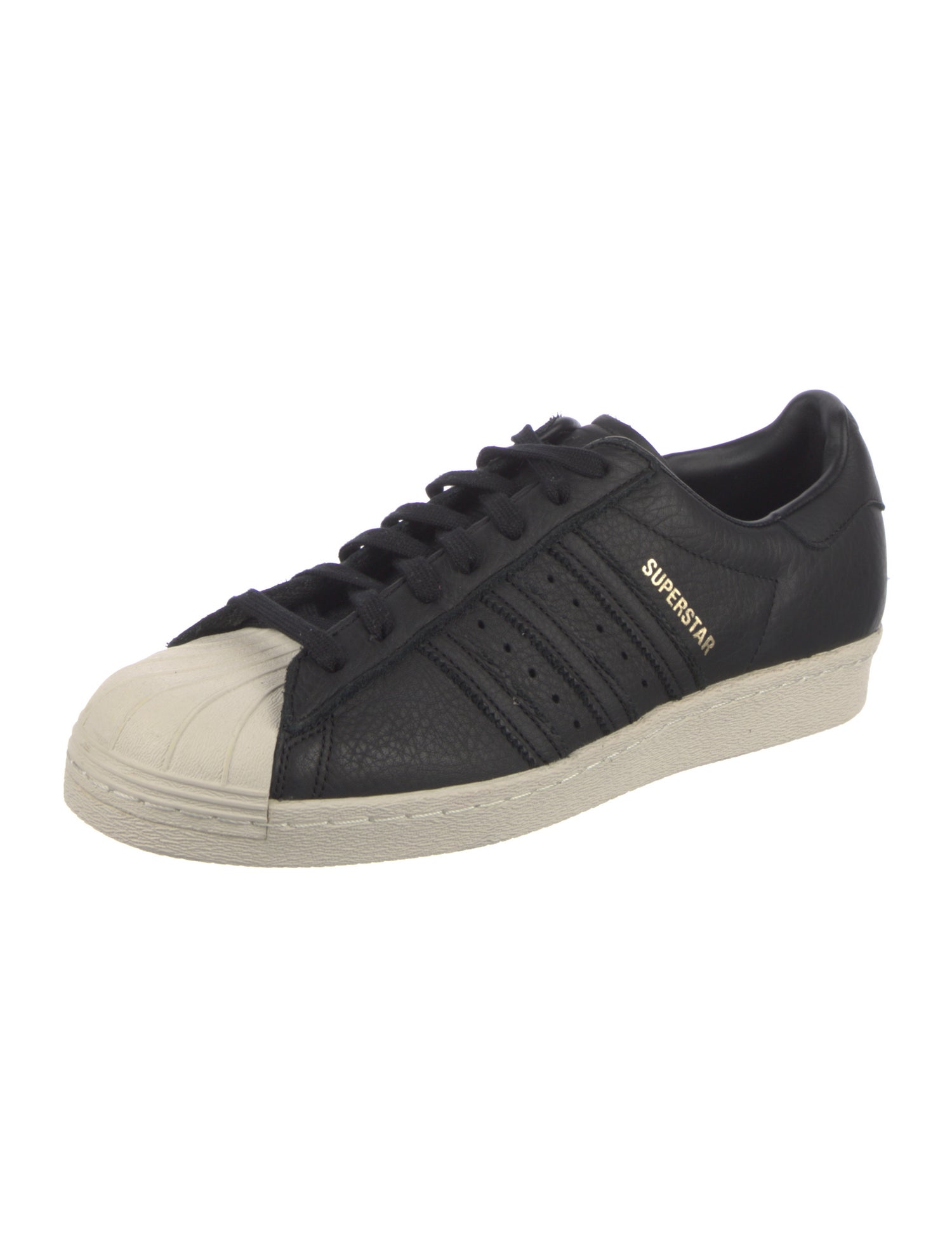 Adidas Leather Colorblock Pattern Sneakers