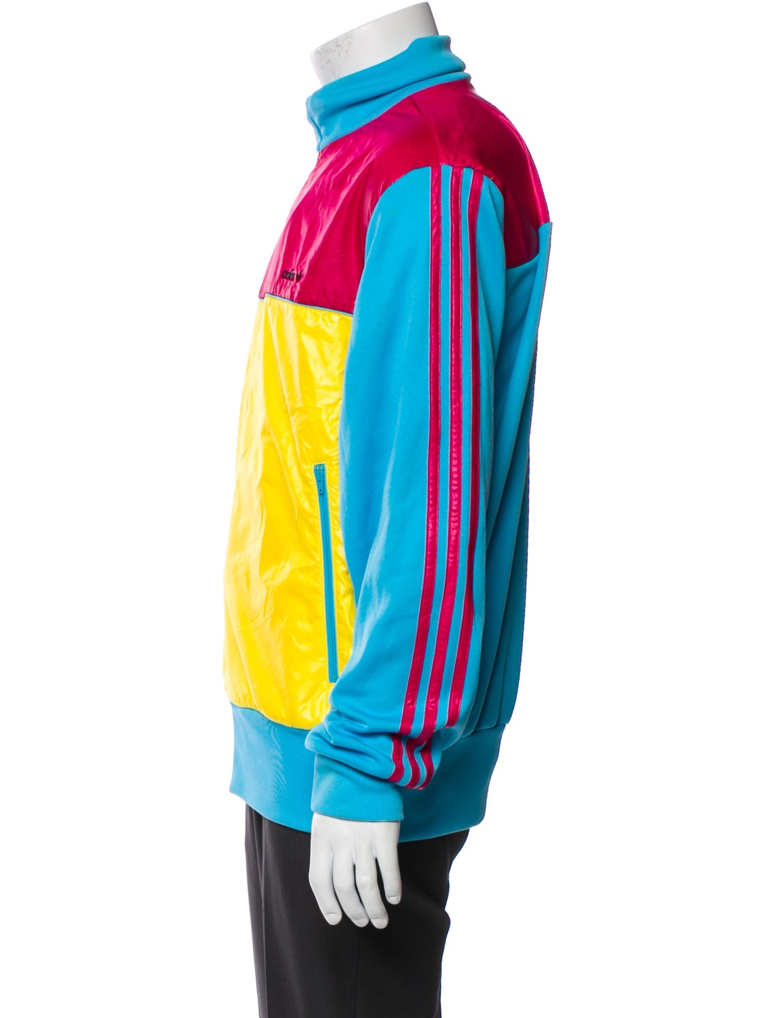Adidas Colorblock Pattern Windbreaker