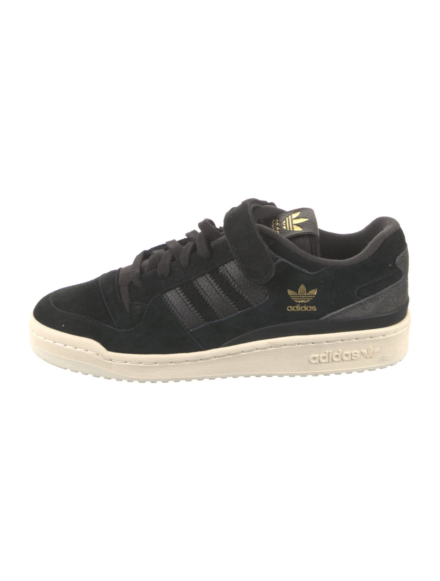 Adidas Suede Leather Trim Embellishment Sneakers