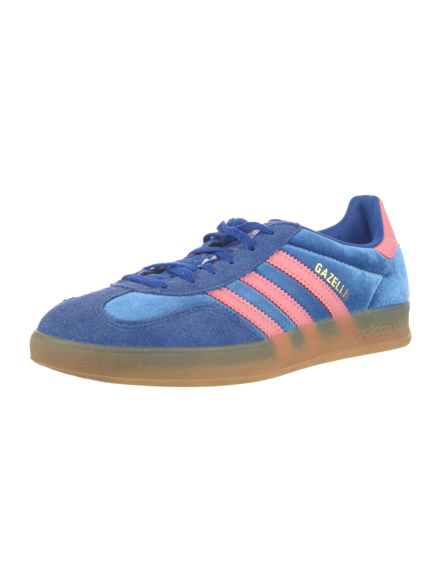 Adidas adidas Gazelle Indoor Blue Semi Pink Spark Athletic Sneakers