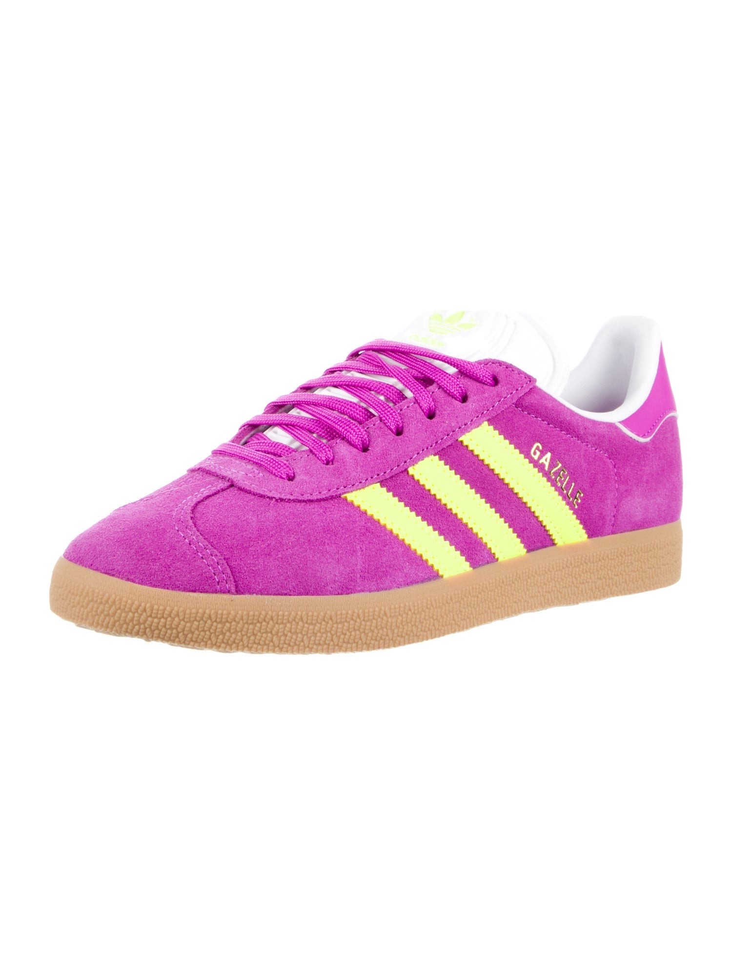 Adidas adidas Gazelle Purple Burst Solar Yellow Sneakers