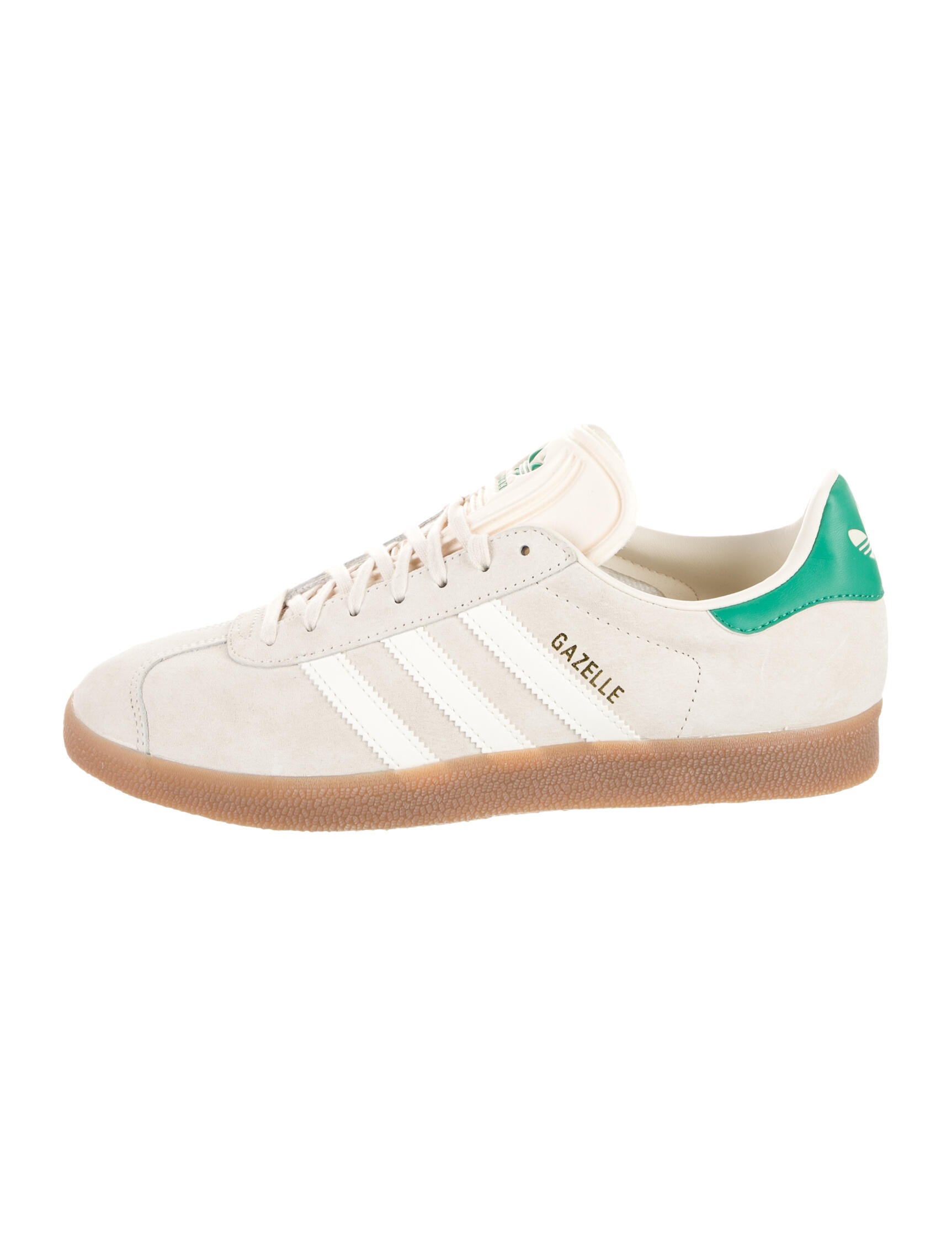 Adidas Gazelle 'Wonder white Green' Sneakers