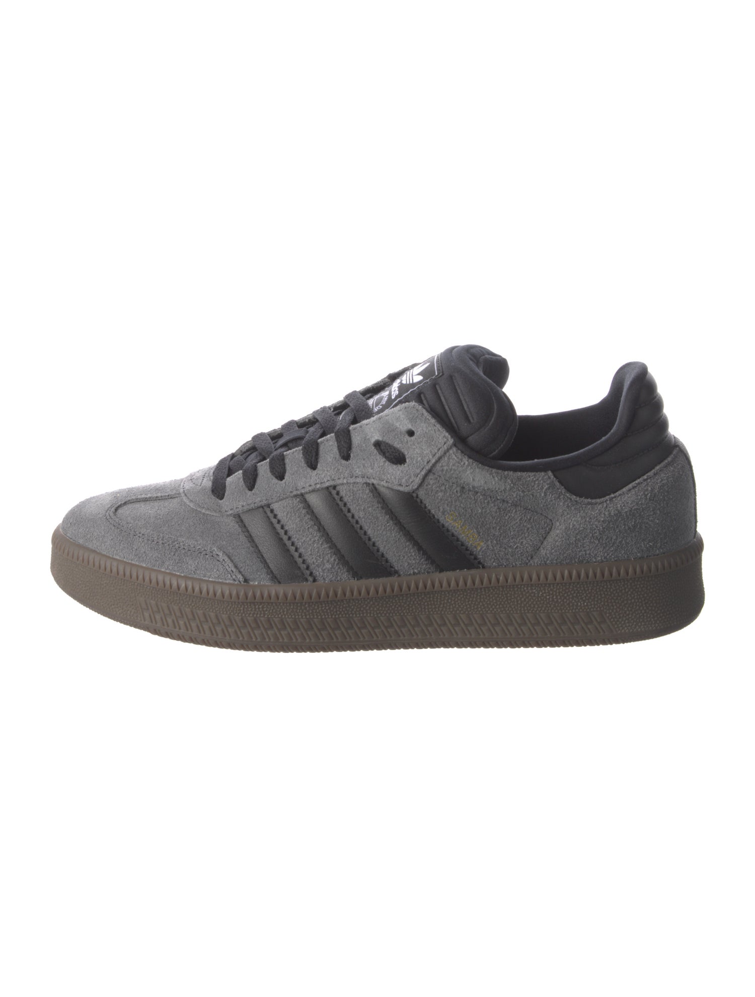 Adidas Suede Leather Trim Embellishment Sneakers