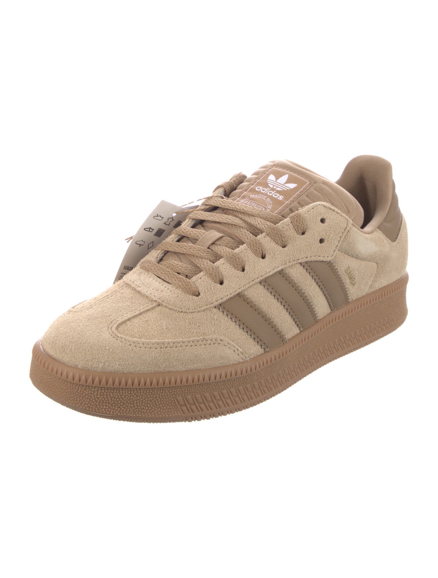 Adidas Suede Striped Sneakers
