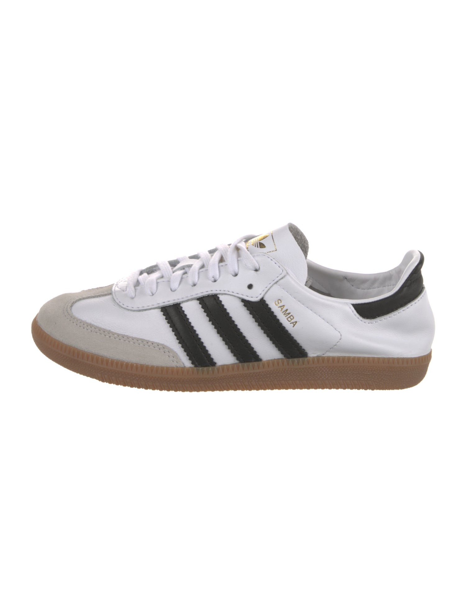 Adidas Leather Colorblock Pattern Sneakers