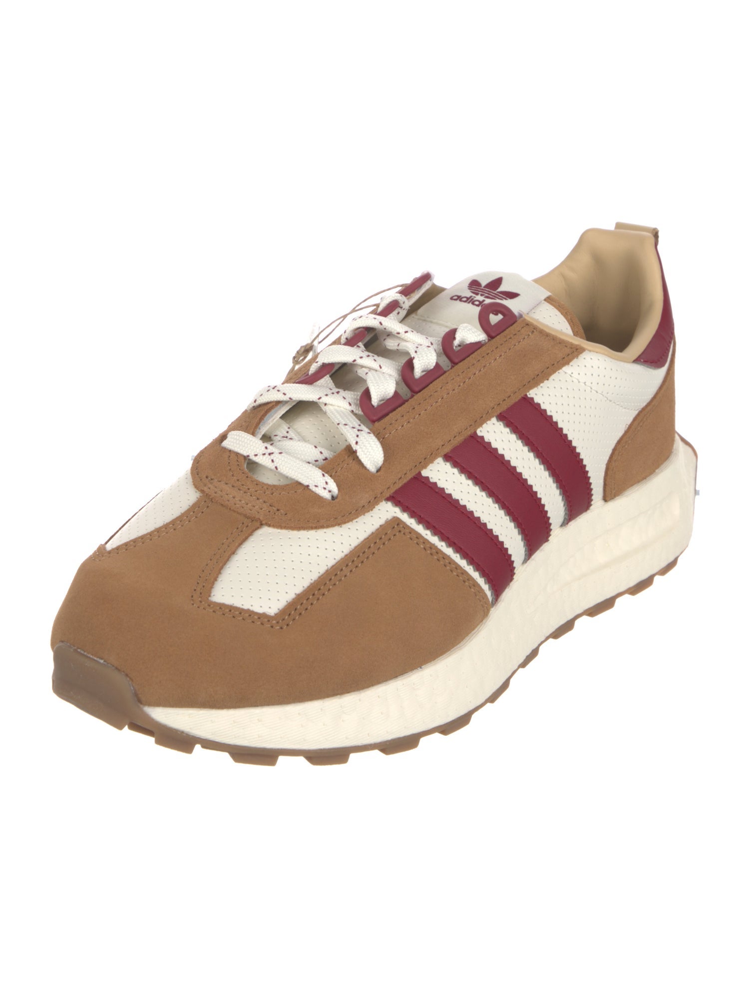 Adidas Suede Printed Athletic Sneakers