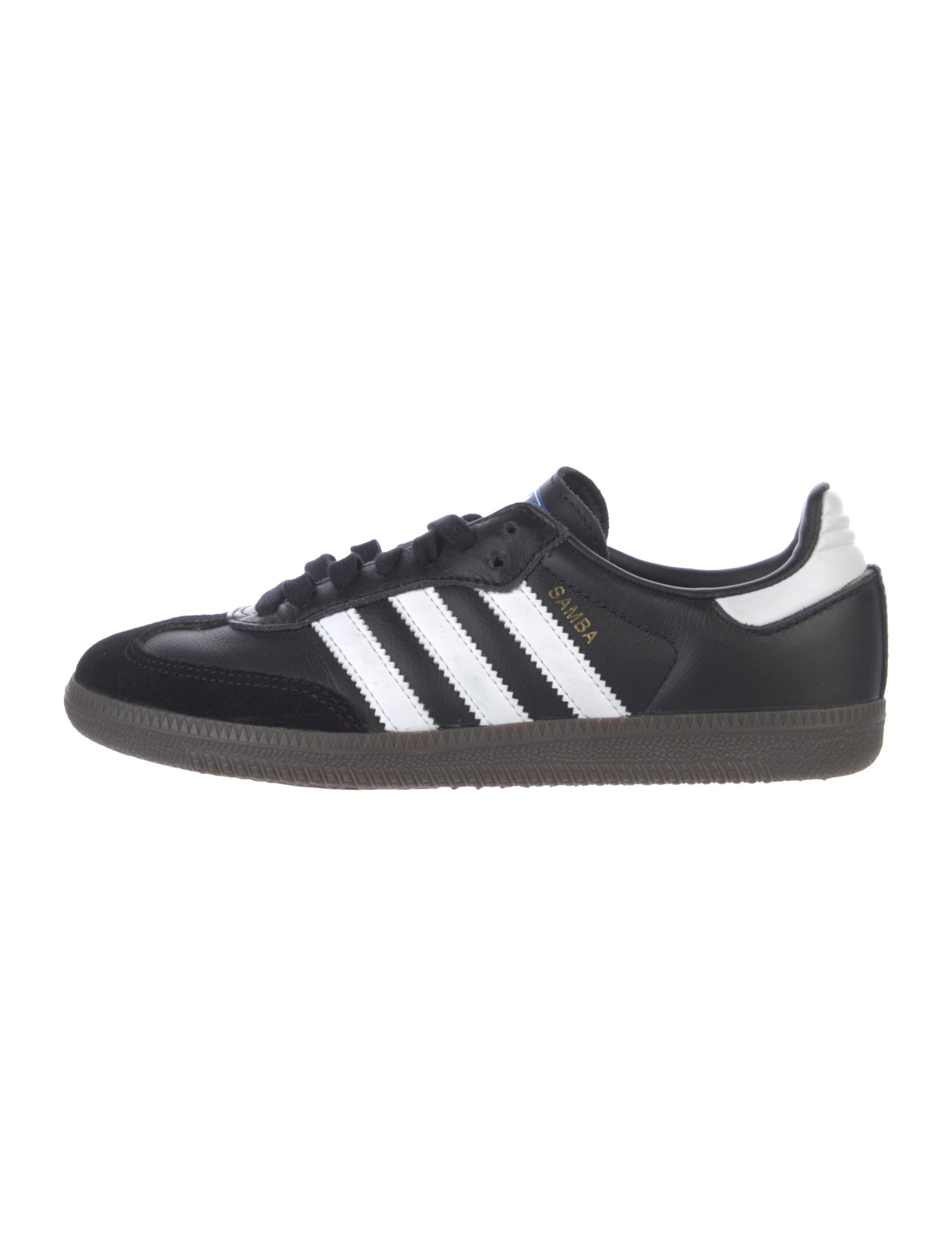 Adidas Leather Colorblock Pattern Sneakers