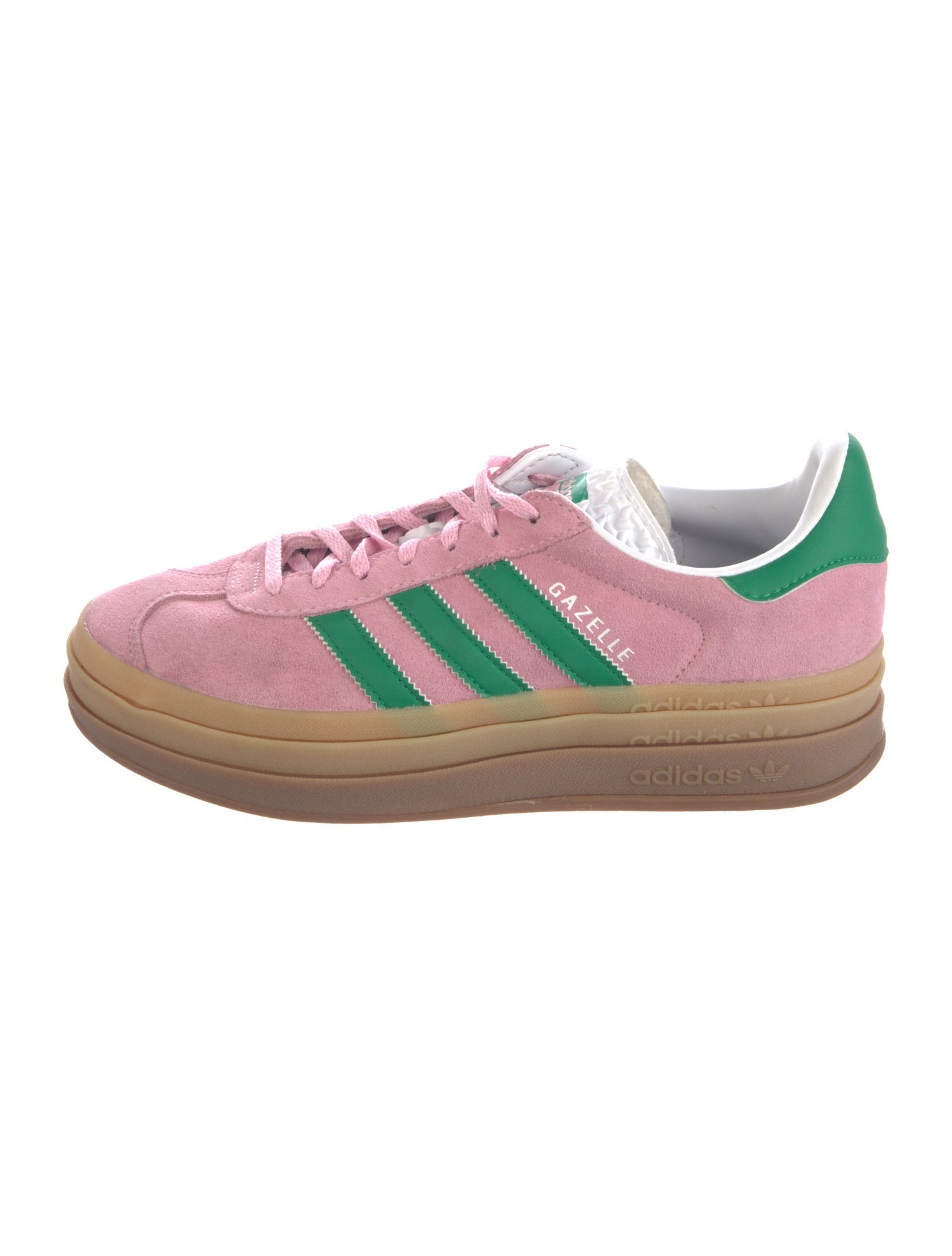 Adidas Suede Leather Trim Embellishment Sneakers