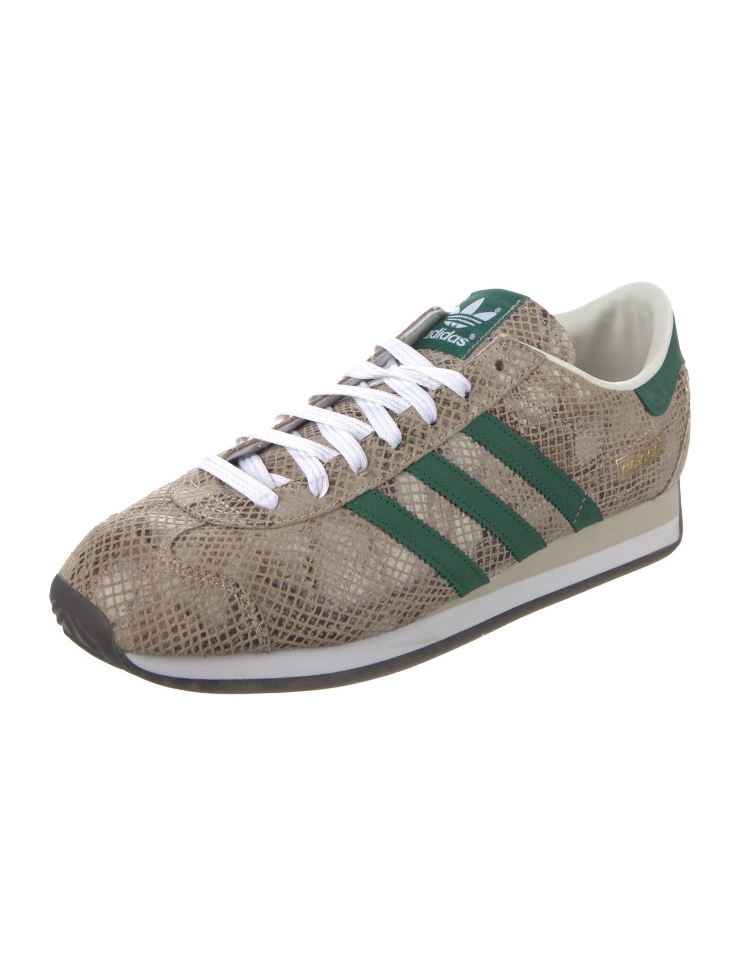 Adidas Suede Animal Print Sneakers