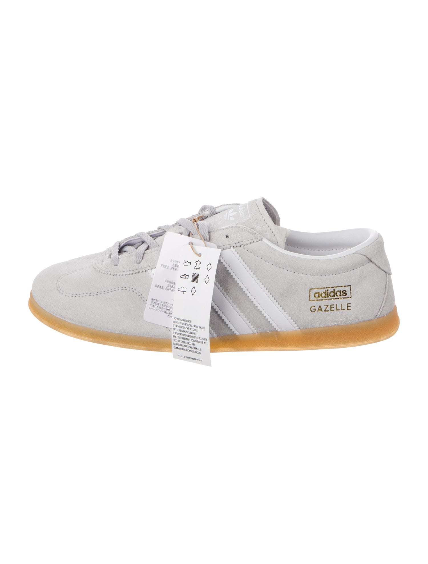 Adidas adidas Gazelle Lo Pro Grey White Gum Sneakers