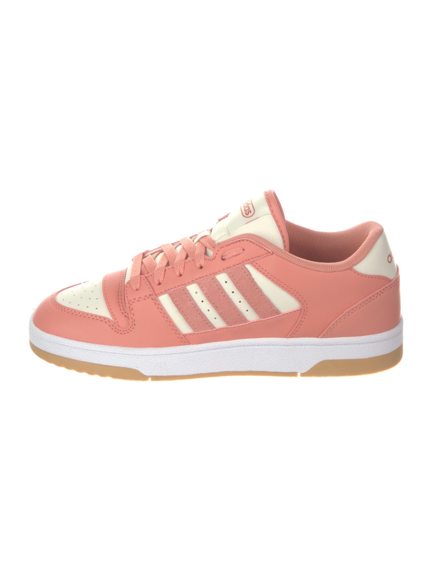 Adidas Leather Colorblock Pattern Sneakers