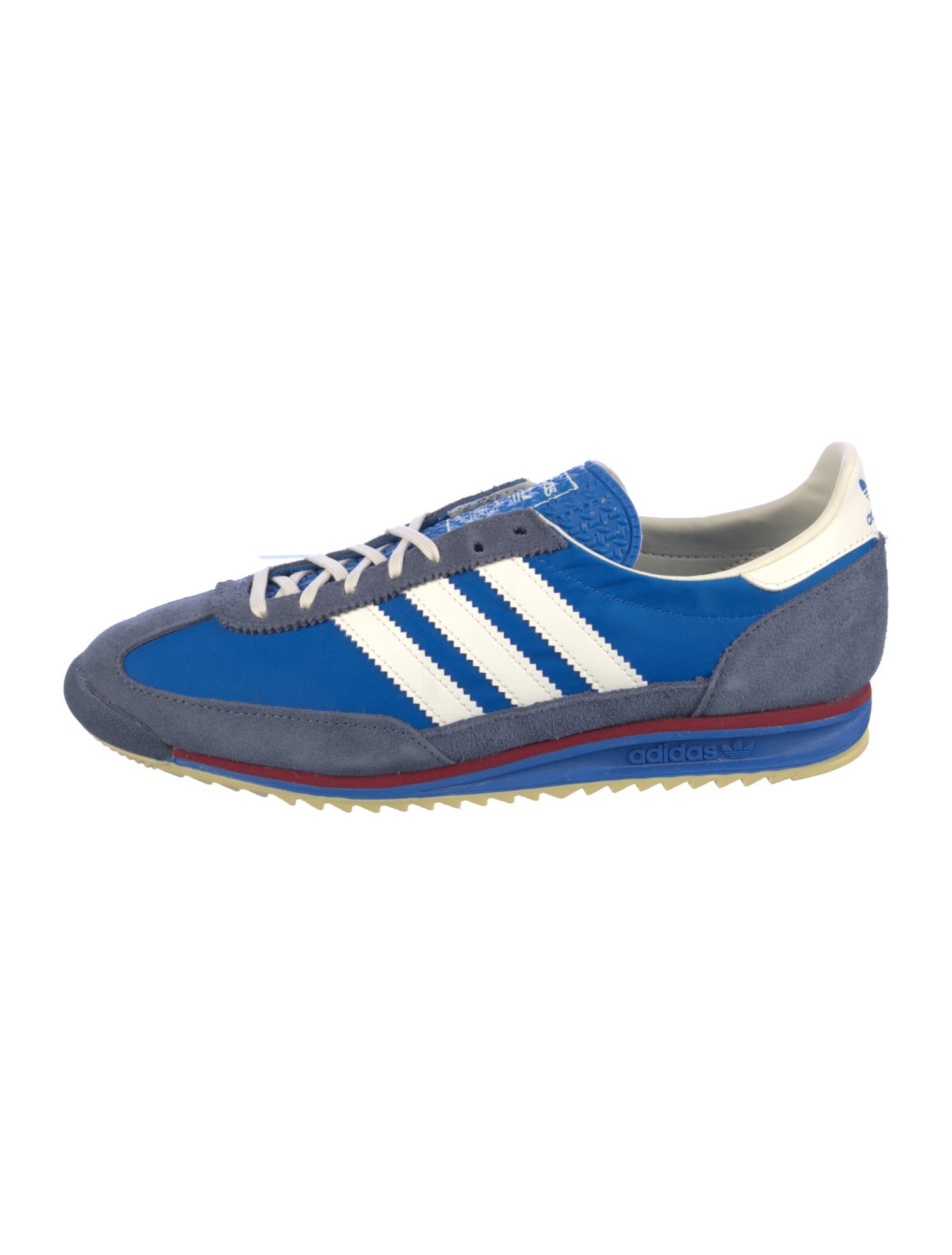 Adidas Suede Colorblock Pattern Athletic Sneakers