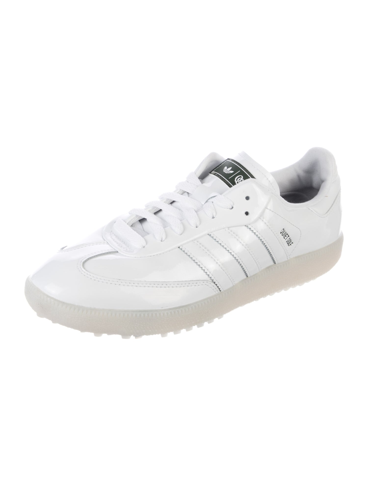Adidas Leather Whipstitch Trim Sneakers