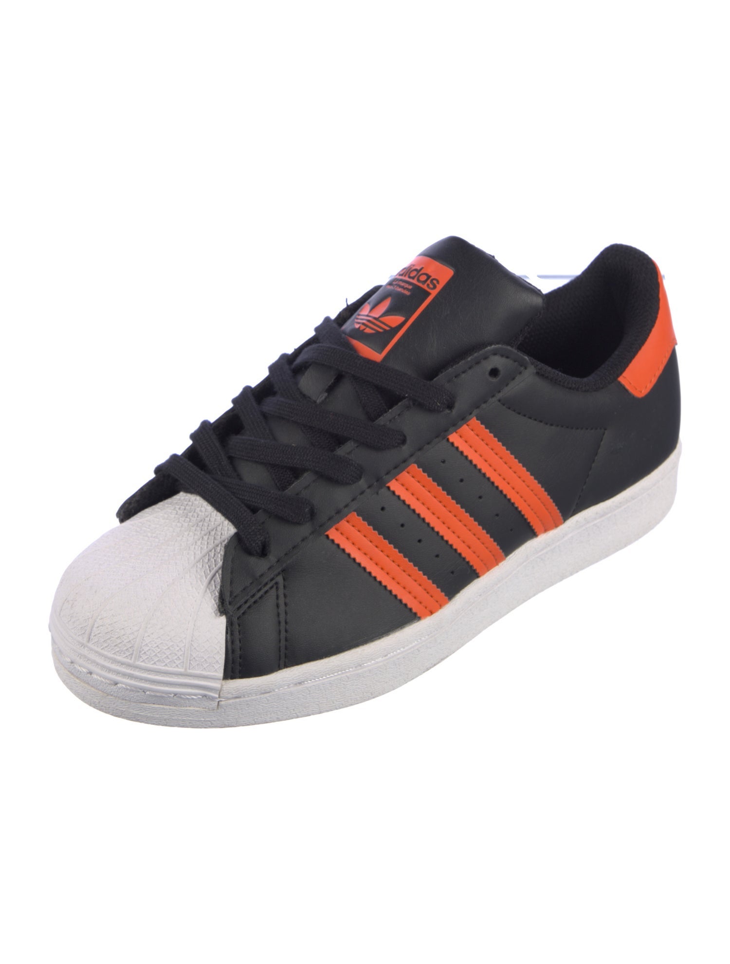 Adidas Leather Striped Sneakers