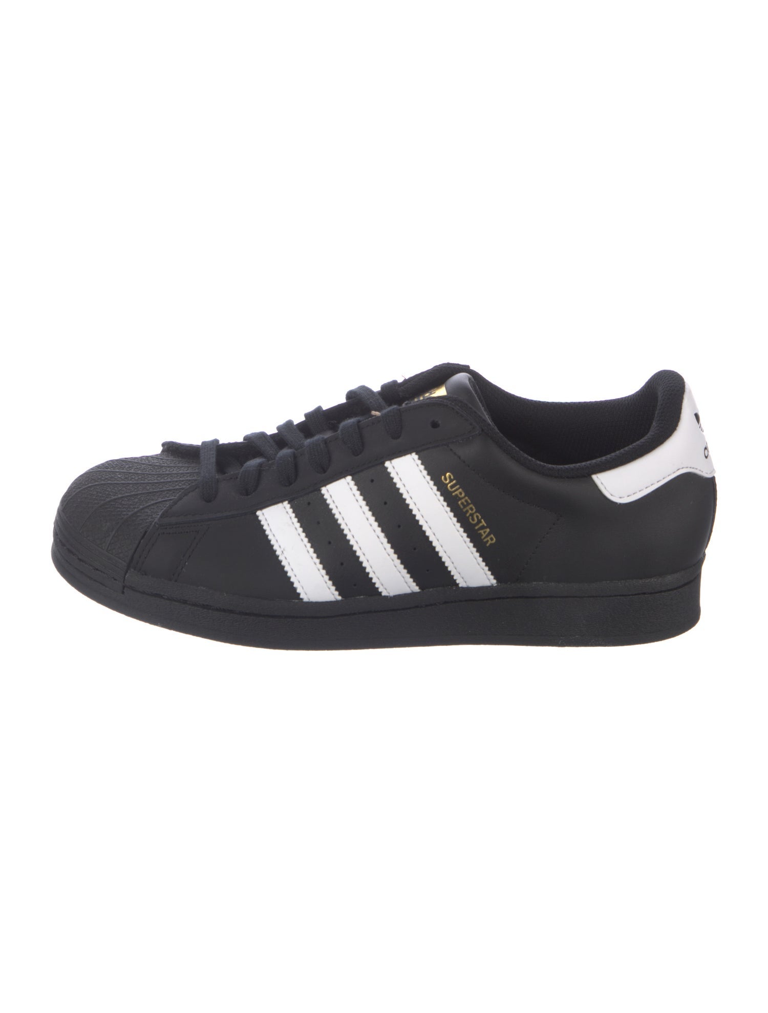 Adidas Leather Striped Sneakers