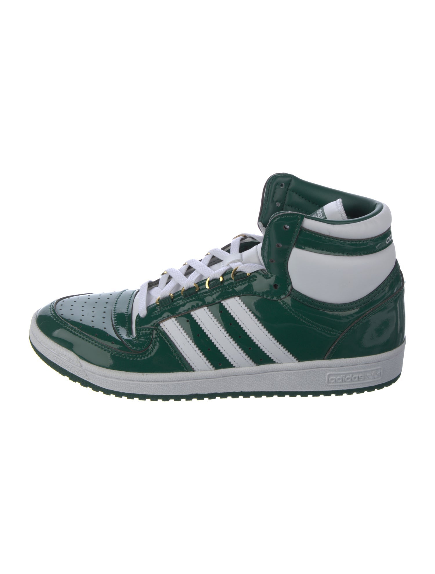 Adidas Patent Leather Printed Sneakers w/ Tags