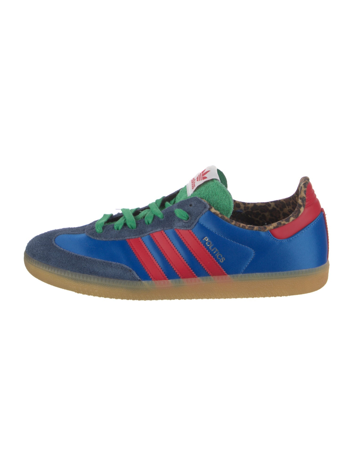 Adidas Suede Colorblock Pattern Sneakers