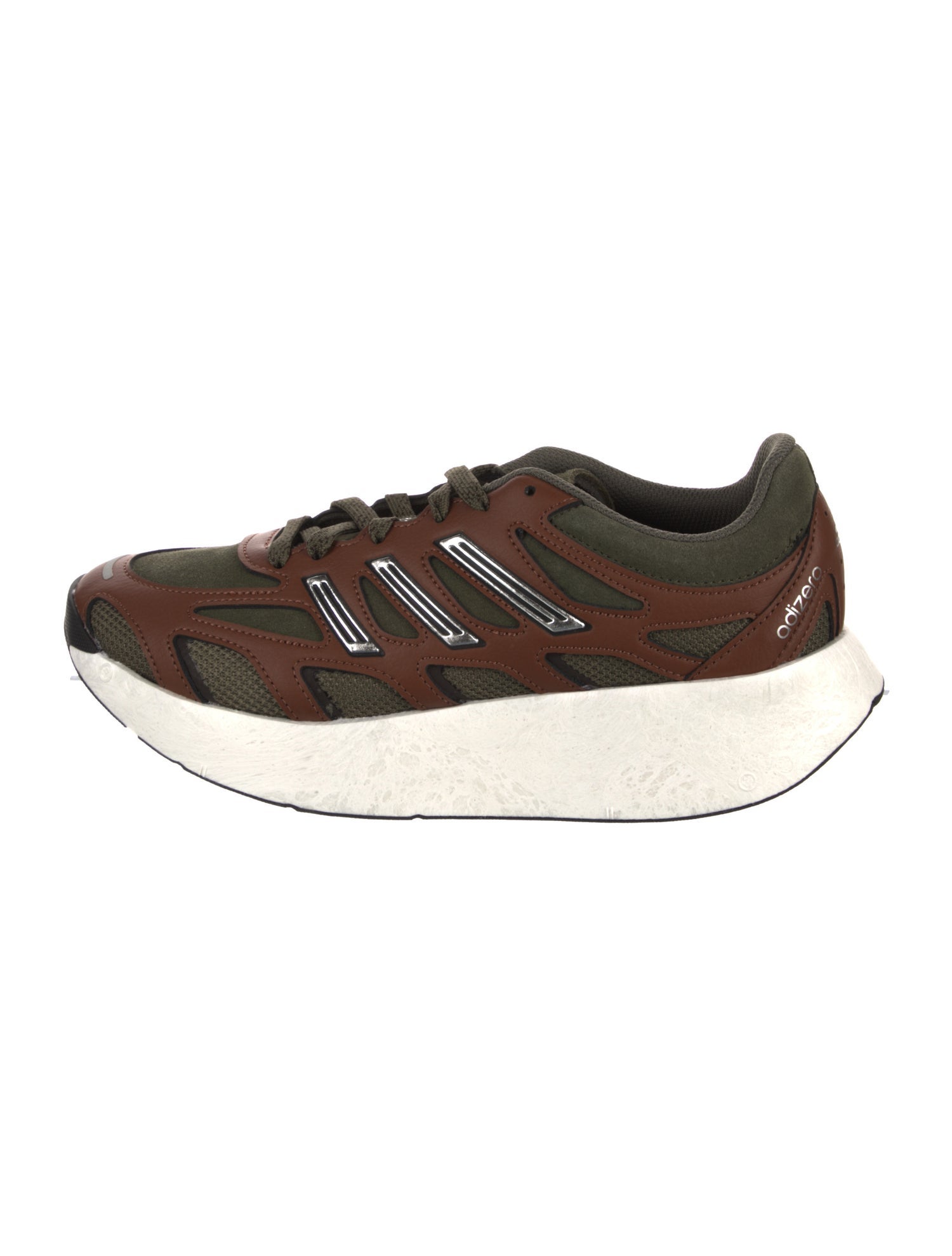 Adidas Leather Patterned Athletic Sneakers