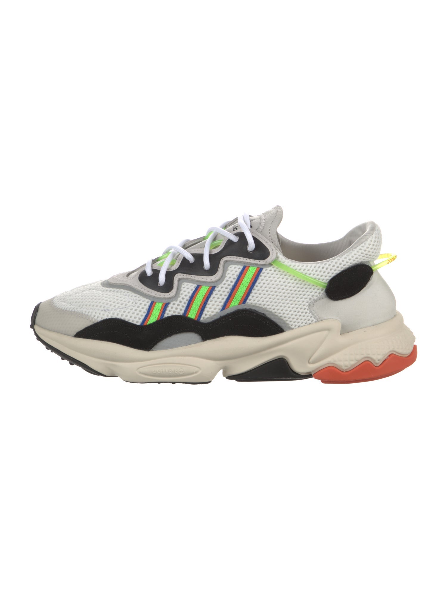 Adidas Mesh Colorblock Pattern Athletic Sneakers
