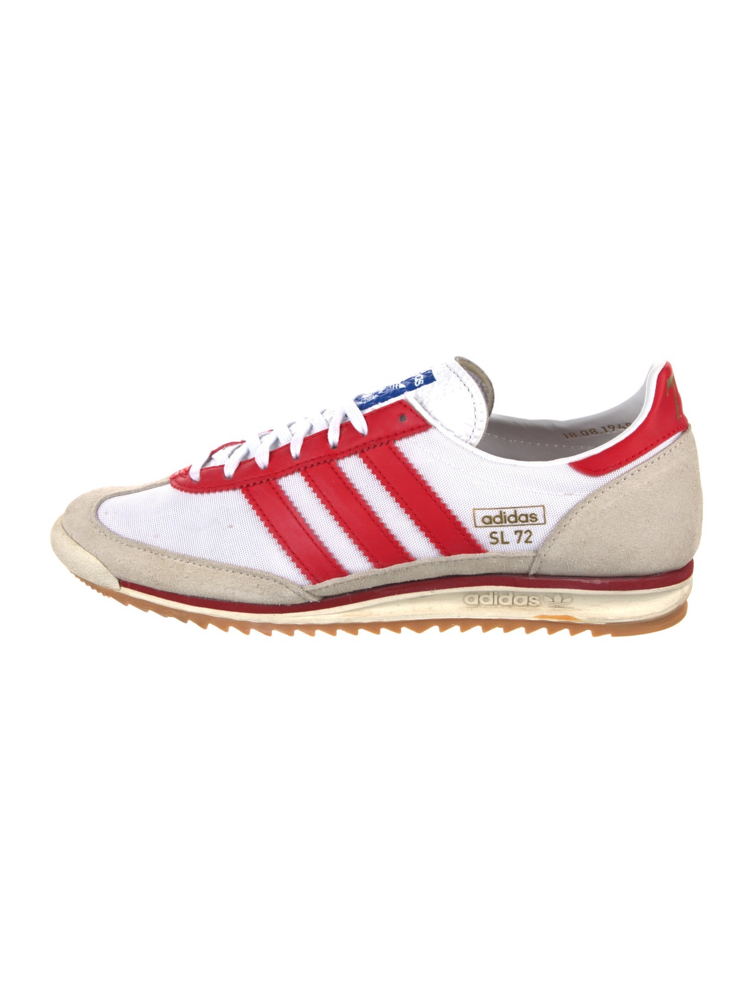 Adidas Suede Striped Athletic Sneakers