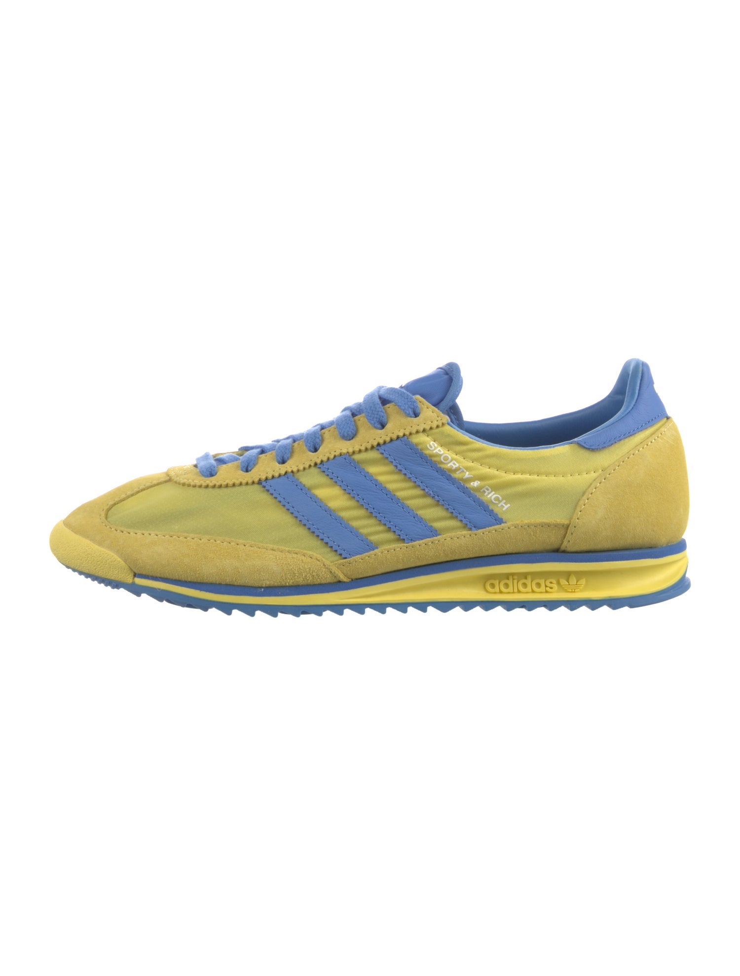 Adidas Suede Striped Athletic Sneakers