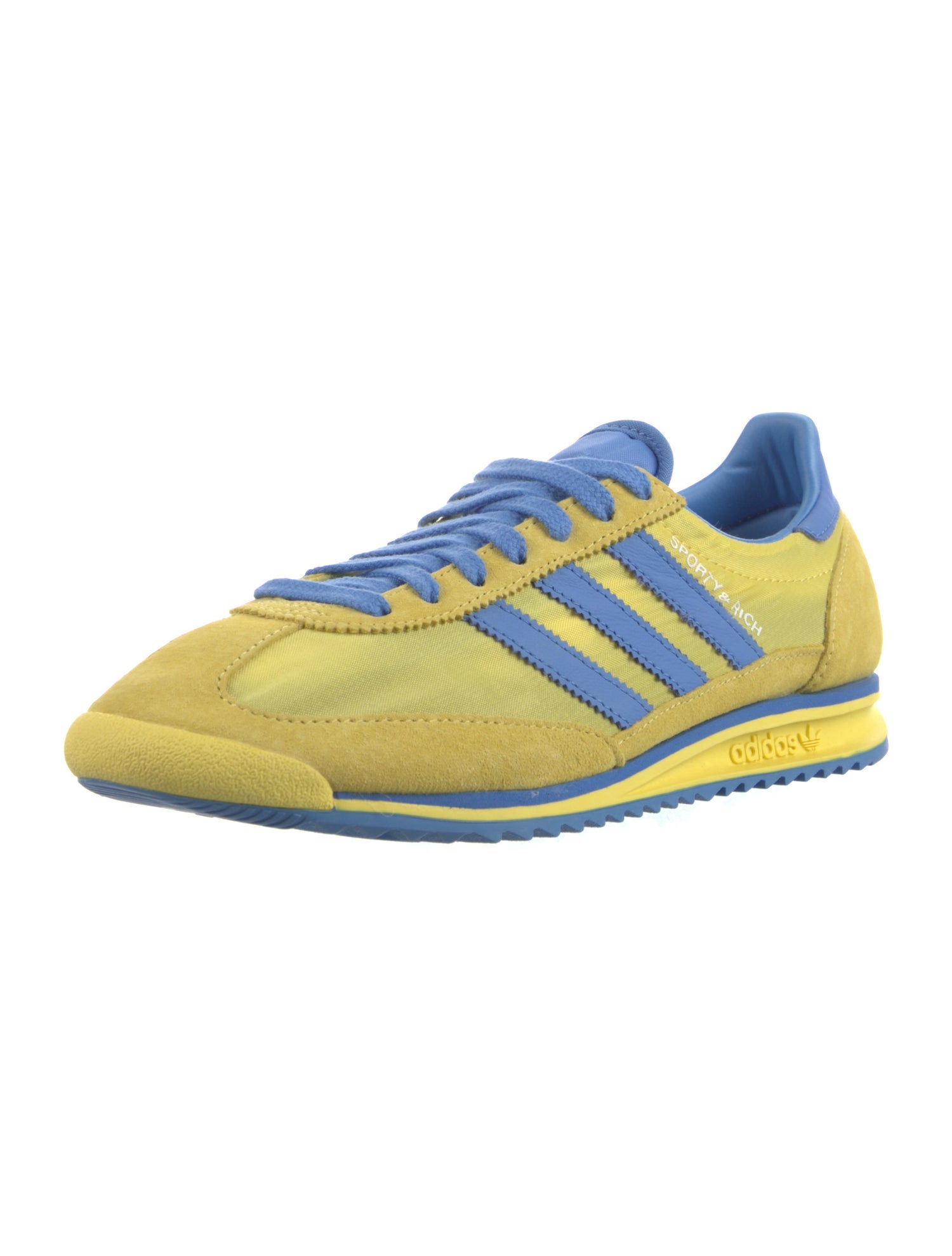 Adidas Suede Striped Athletic Sneakers