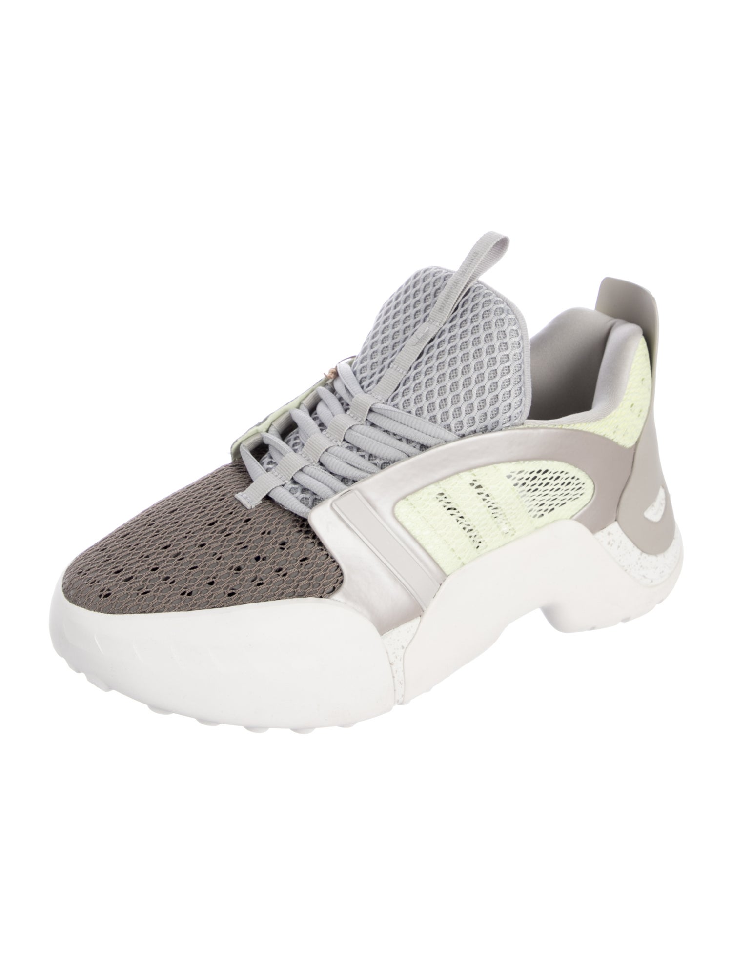 Adidas Mesh Colorblock Pattern Athletic Sneakers