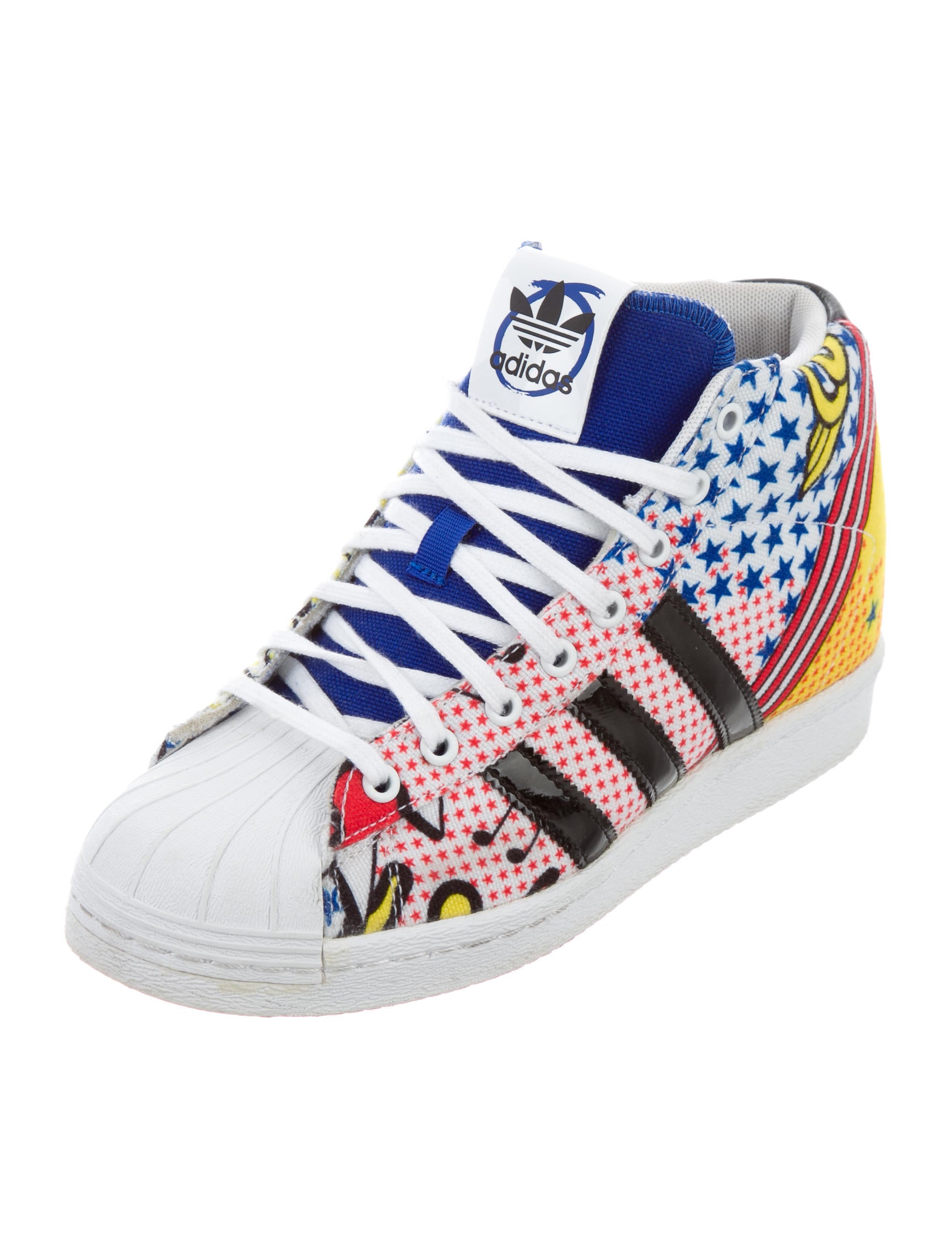 Adidas Rita Ora x Adidas Comic-Printed Superstar Sneakers - Shoes - W2ADS20278 | The RealReal