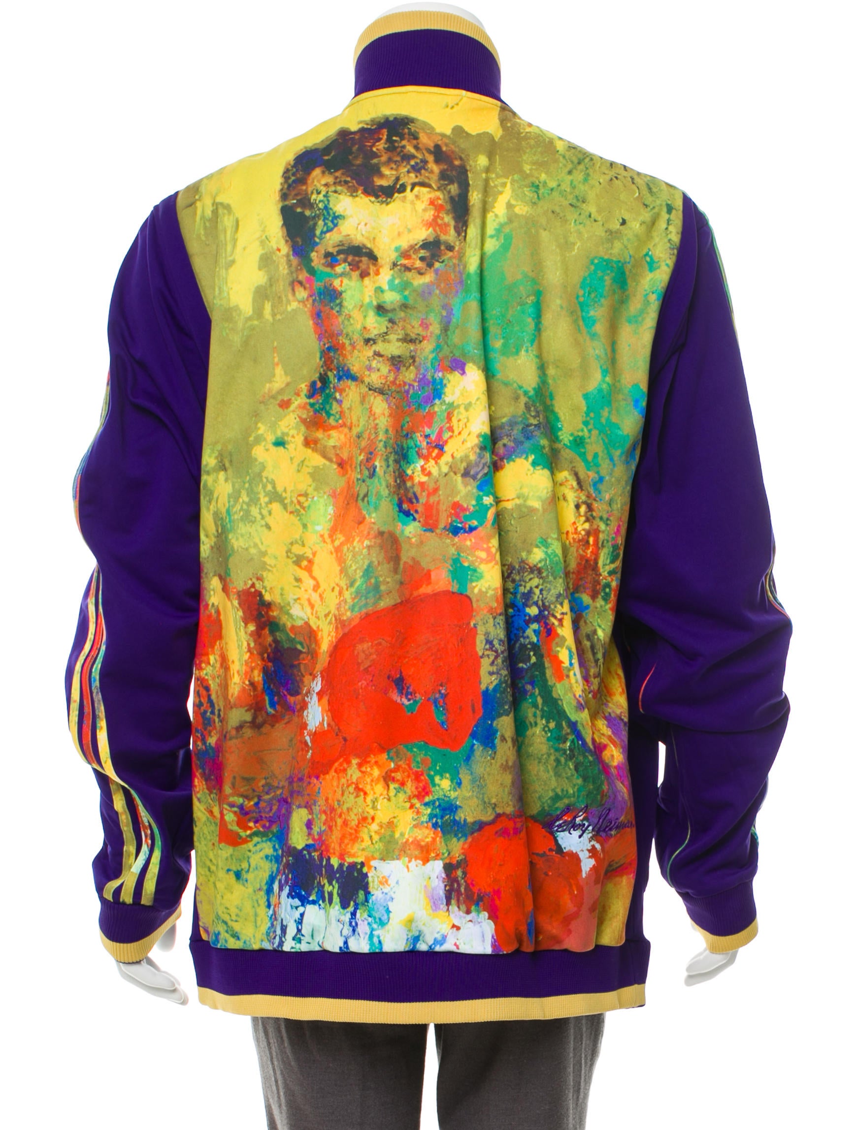 Adidas Muhammad Ali Track Jacket w/ Tags - Purple Outerwear