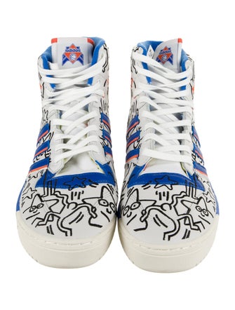 Adidas x Keith Haring 2019 Rivalry High 'Pop Art' Sneakers