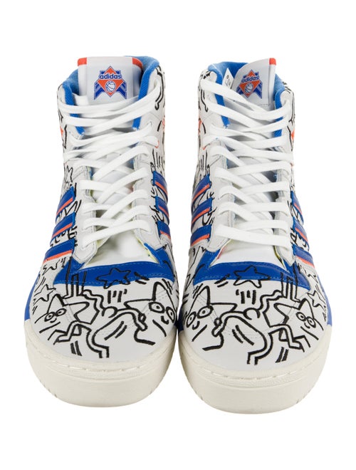 Adidas x Keith Haring 2019 Rivalry High 'Pop Art' Sneakers