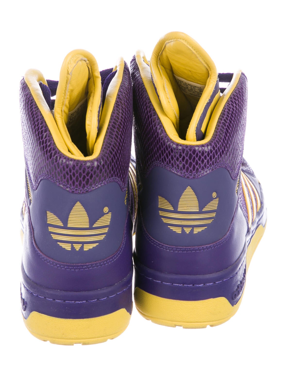 Adidas Js Logo 'Jeremy Scott Attitude' Sneakers - Purple Sneakers
