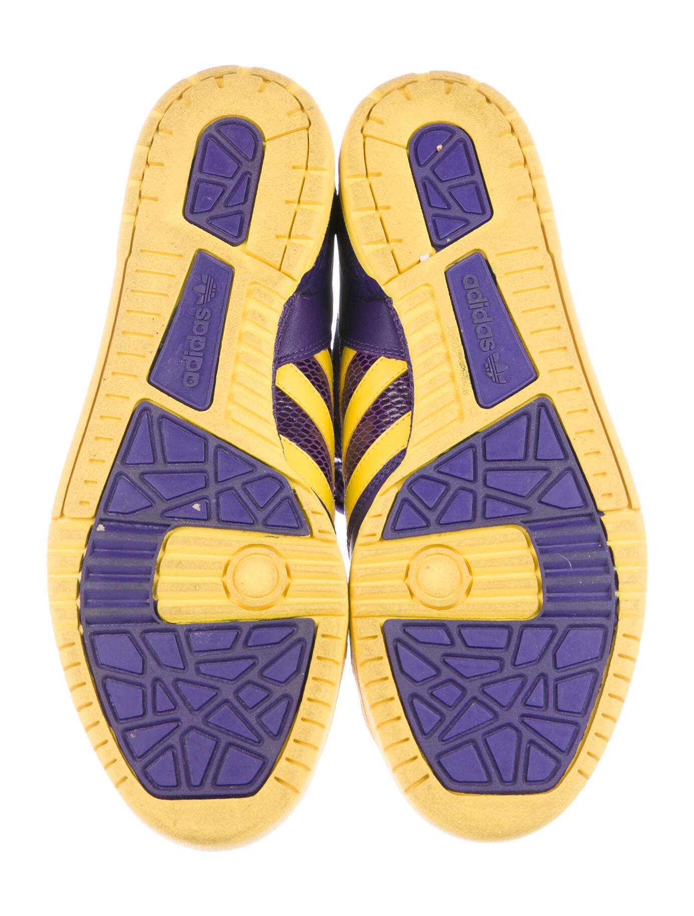 Adidas Js Logo 'Jeremy Scott Attitude' Sneakers - Purple Sneakers