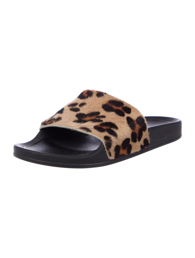 animal print slides