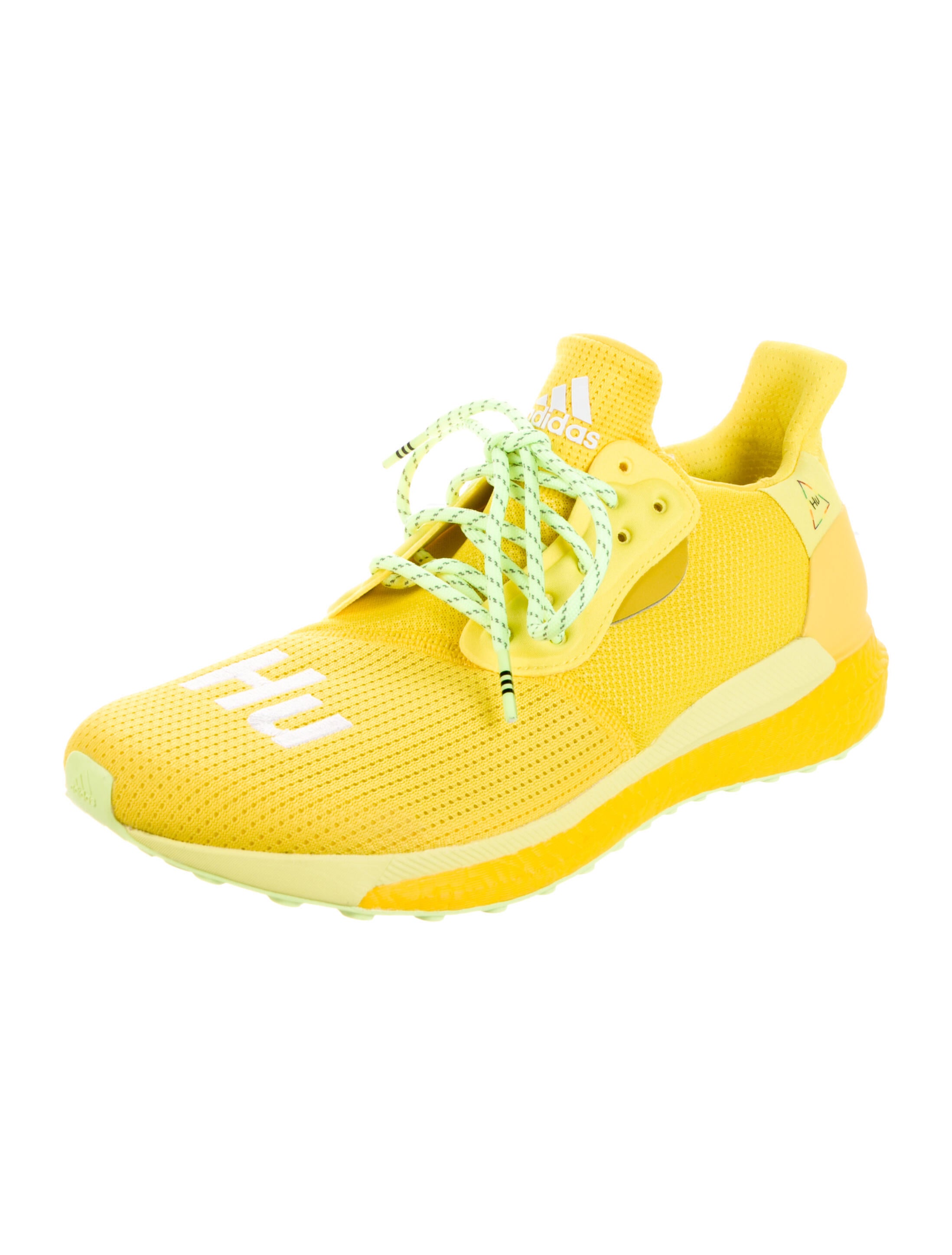 pharrell williams shoes black and yellow
