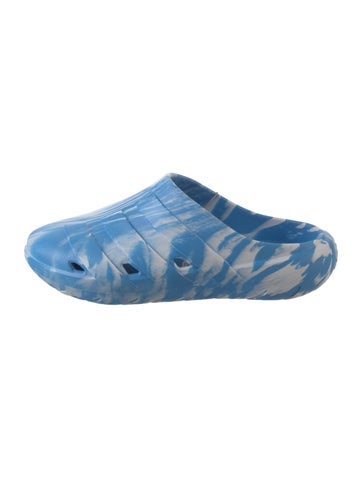 Adidas Loafers Rubber Tie-Dye Print Slippers US 8 |