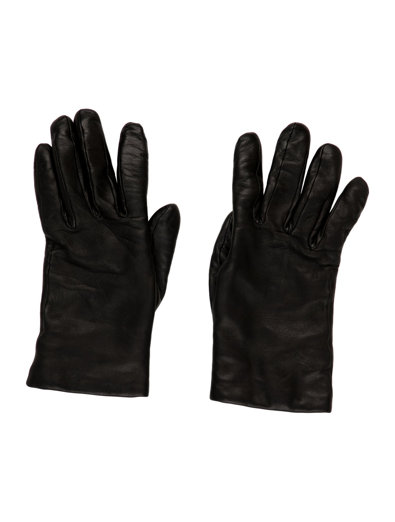 Agnelle Leather Winter Gloves