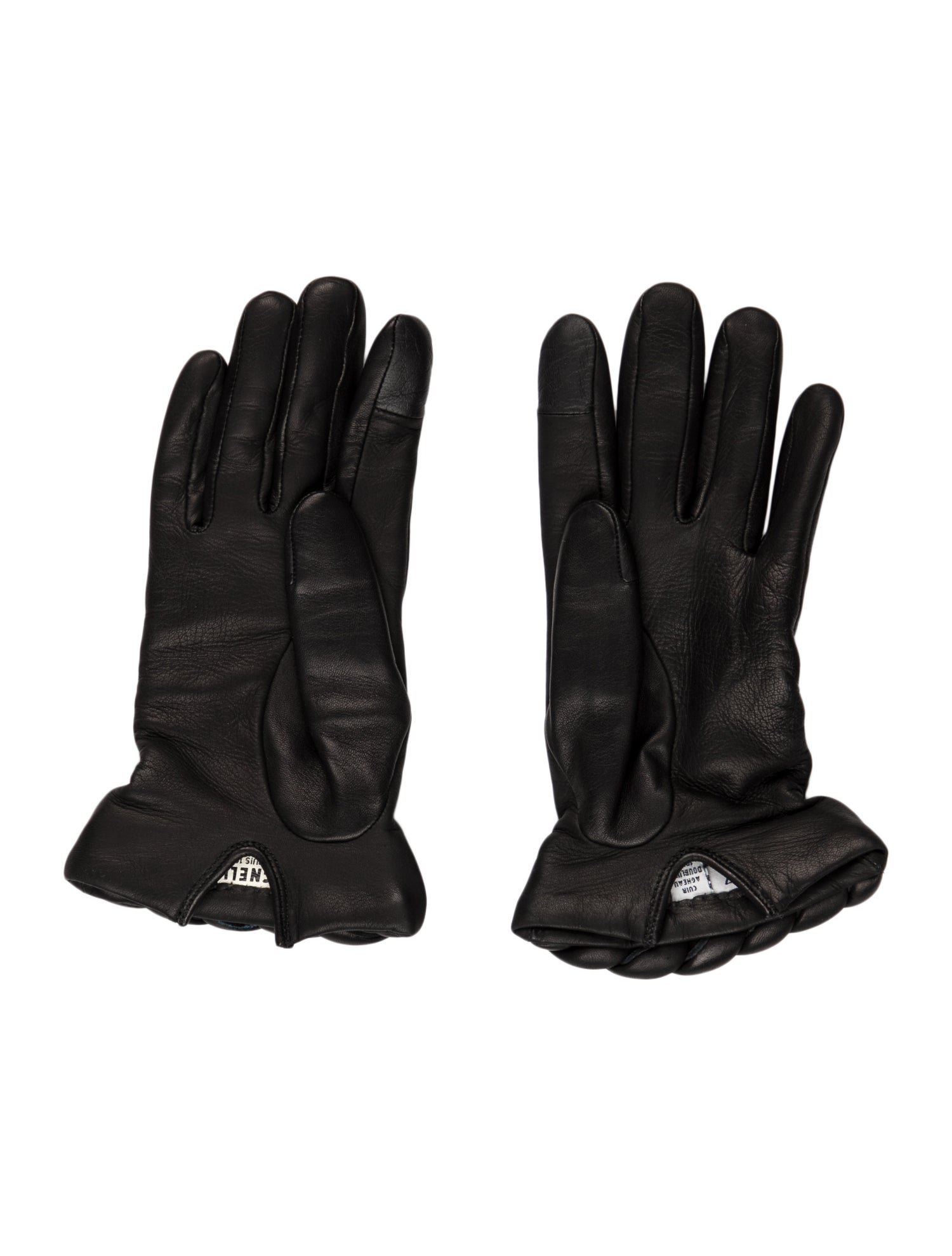 Agnelle Leather Winter Gloves