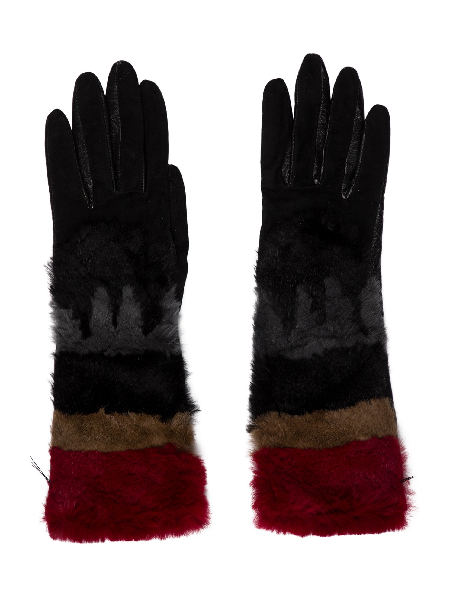 Agnelle Leather Winter Gloves